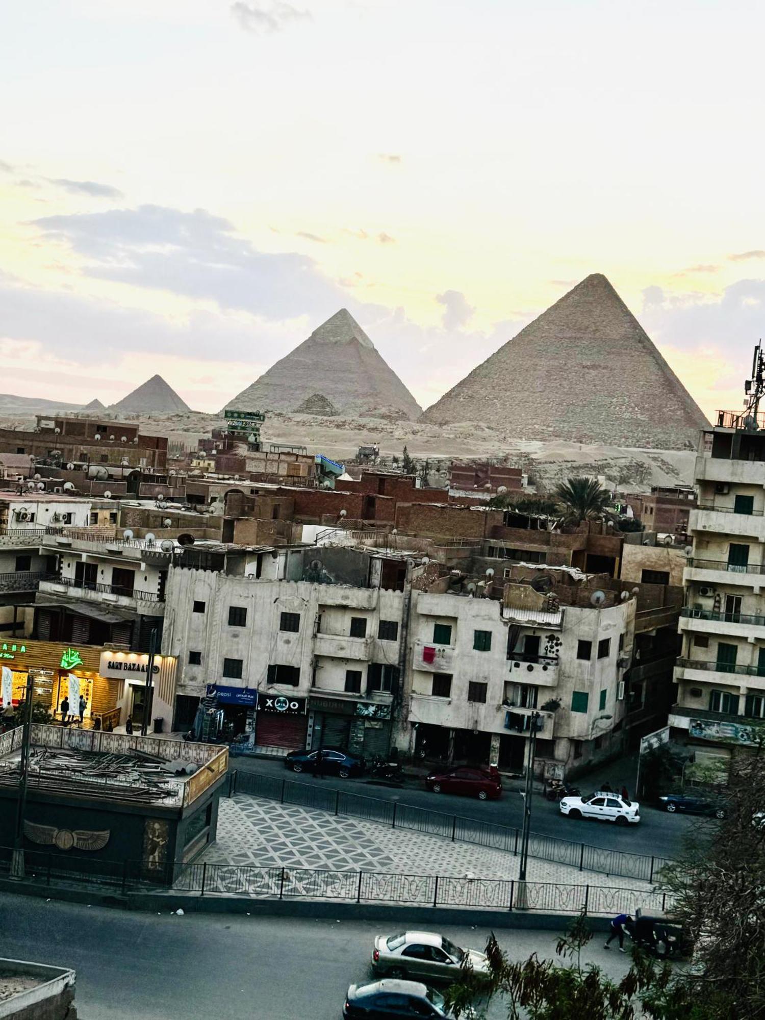 ホテル Mak Pyramids View Kafret el-Gabal エクステリア 写真