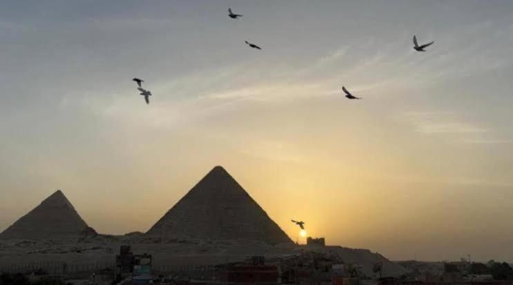 ホテル Mak Pyramids View Kafret el-Gabal エクステリア 写真